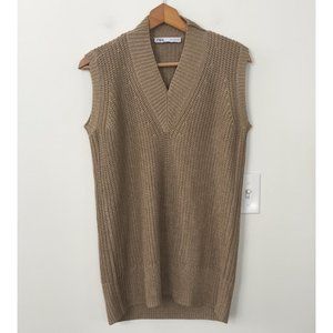 Zara Sleeveless Knit Sweater